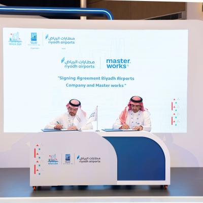 Riyadh Airports Company Signs Commercial Partnership with Master Works at ACI WAGA 2024 Conference and Exhibition